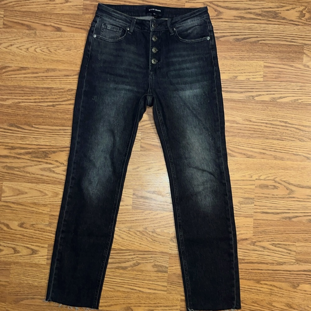 Risen tummy control high rise straight leg jeans size 7/28